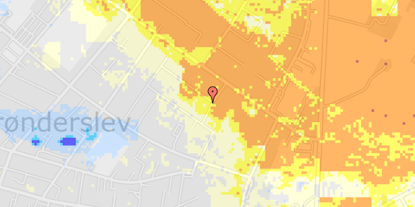 Ekstrem regn på Reventlowsvej 5