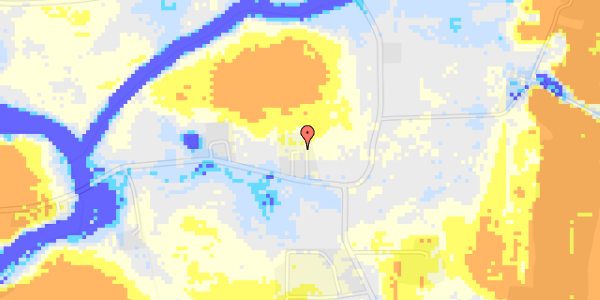 Ekstrem regn på Skovsgårdsvej 73