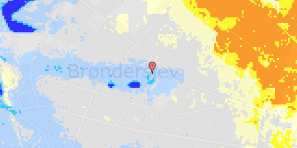 Ekstrem regn på Smalbyvej 33