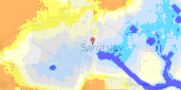 Ekstrem regn på Syrenvej 2E