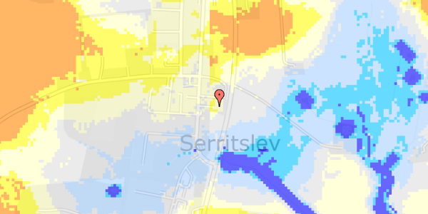 Ekstrem regn på Syrenvej 10, st. th