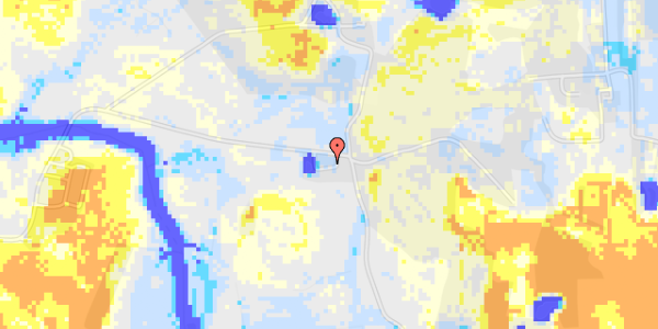 Ekstrem regn på Tvedensvej 174