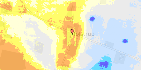 Ekstrem regn på Vibsigvej 4