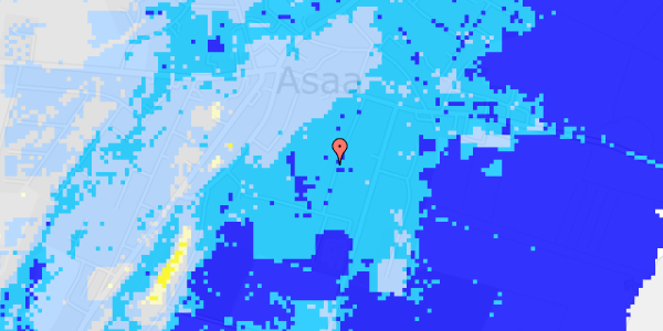 Ekstrem regn på Asbyvej 10