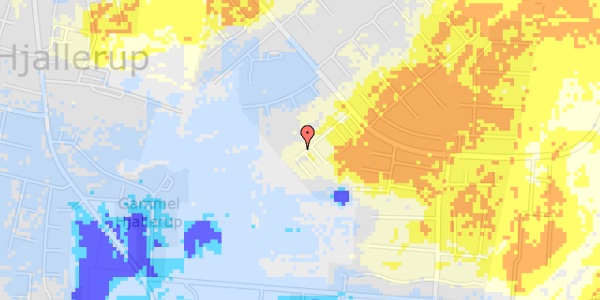 Ekstrem regn på Bøgelunden 12