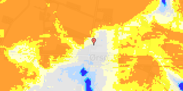 Ekstrem regn på Dorfvej 6