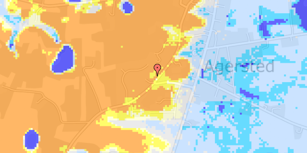 Ekstrem regn på Gl Kongevej 32