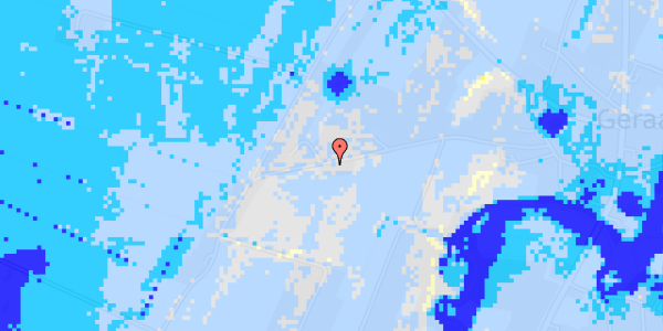 Ekstrem regn på Gyden 27