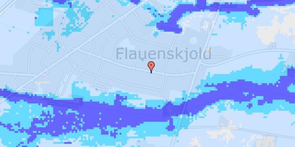 Ekstrem regn på Ingeborg Skeels Vej 34