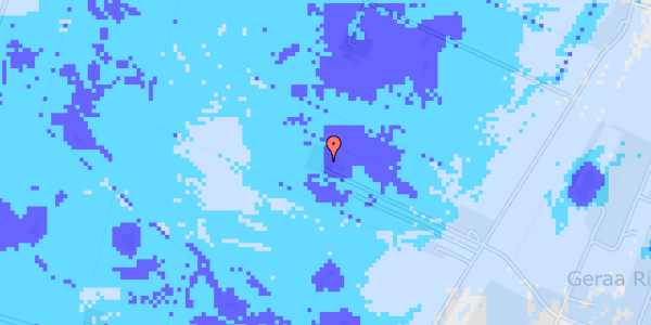 Ekstrem regn på Krogensvej 18