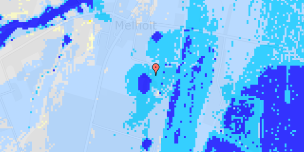 Ekstrem regn på Kronborgvej 13