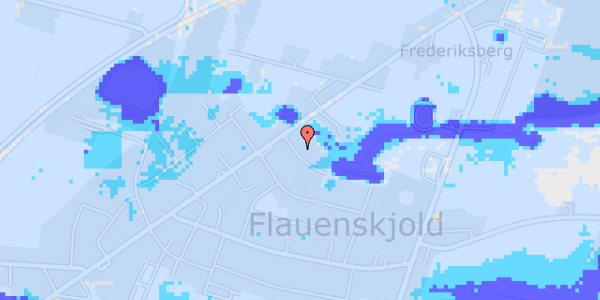 Ekstrem regn på Kærvangsvej 1