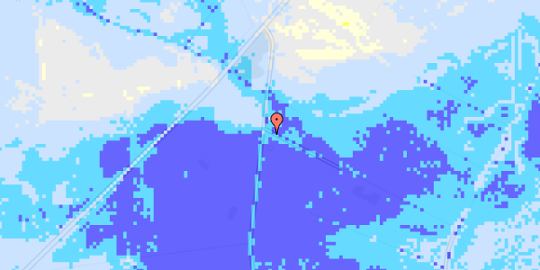 Ekstrem regn på Landvadbækvej 1