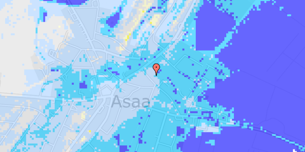 Ekstrem regn på Lodsgade 5