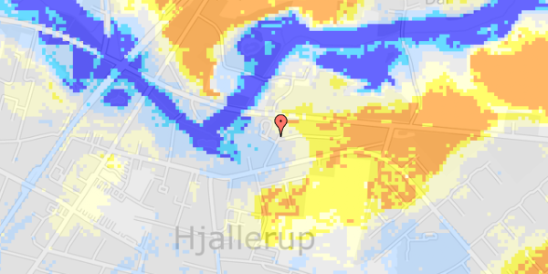 Ekstrem regn på Møllevangen 21