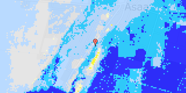 Ekstrem regn på Strandvejen 384