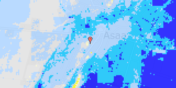 Ekstrem regn på Strandvejen 401, st. 