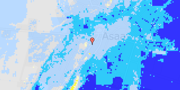 Ekstrem regn på Strandvejen 403