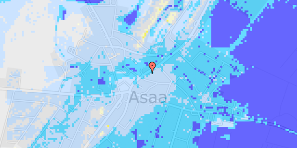 Ekstrem regn på Sæbyvej 12, st. th