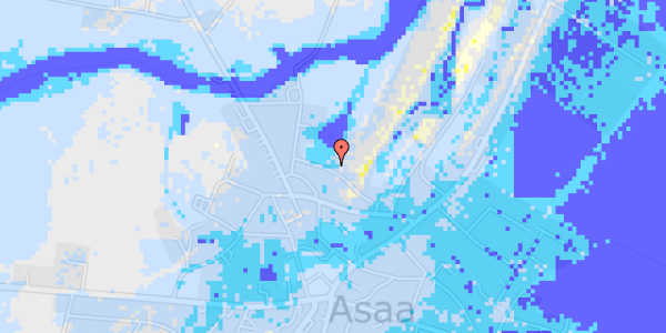 Ekstrem regn på Vestergårdsvej 4