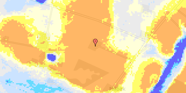 Ekstrem regn på Ålborgvej 742