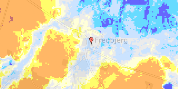 Ekstrem regn på Fredbjergvej 124