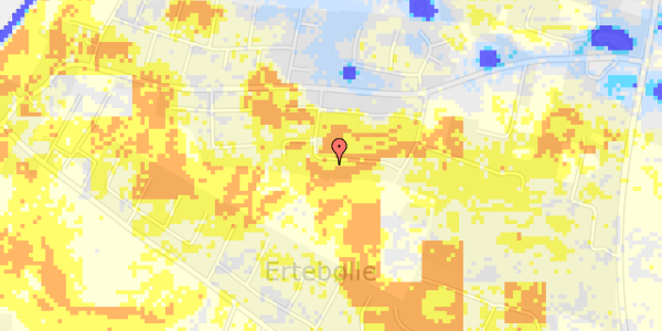 Ekstrem regn på Skjoldsvej 14