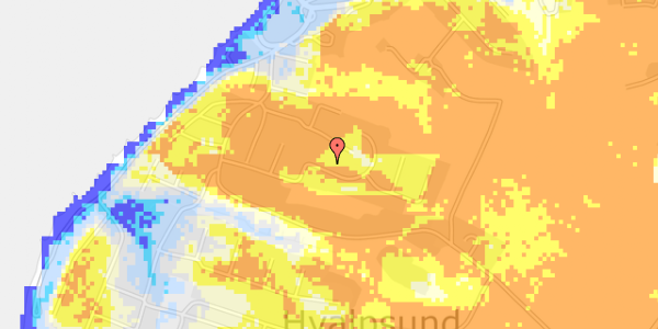 Ekstrem regn på Skovvej 23