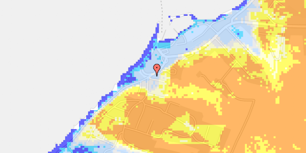 Ekstrem regn på Strandvejen 3