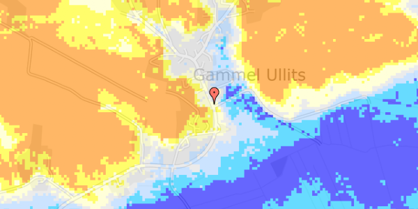 Ekstrem regn på Ullitshøjvej 108