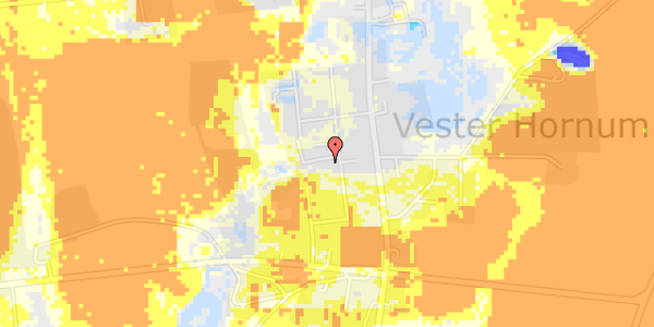 Ekstrem regn på Valdemarsvej 3A