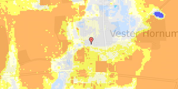 Ekstrem regn på Valdemarsvej 5A