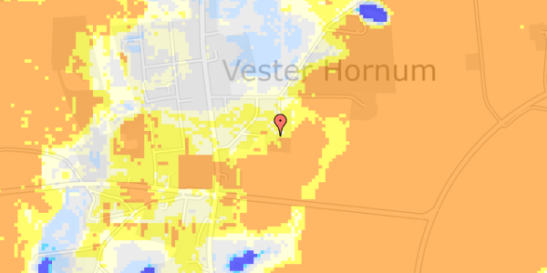 Ekstrem regn på Valgårdsvej 22