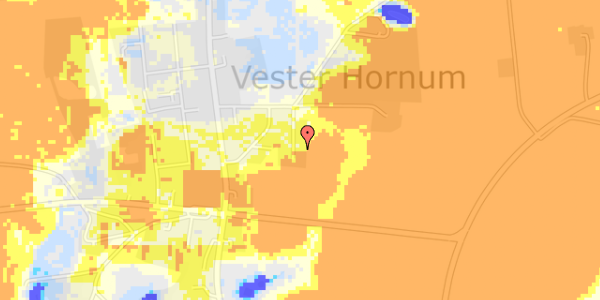 Ekstrem regn på Valgårdsvej 33