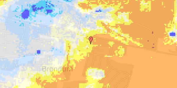 Ekstrem regn på Hasselvej 4