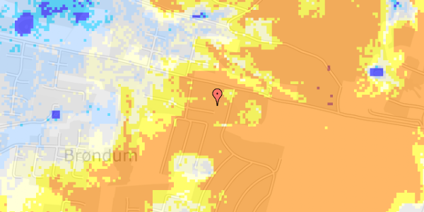 Ekstrem regn på Hasselvej 5