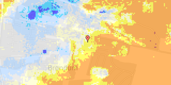 Ekstrem regn på Hasselvej 8