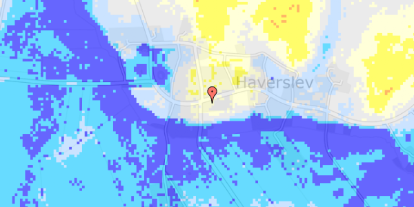 Ekstrem regn på Holmsøvej 18