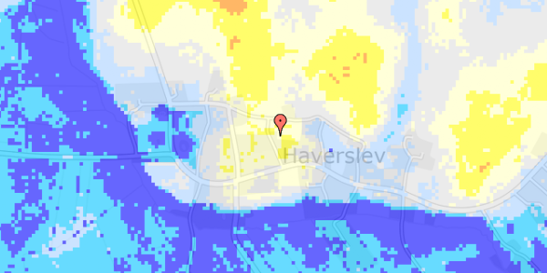 Ekstrem regn på Holmsøvej 27