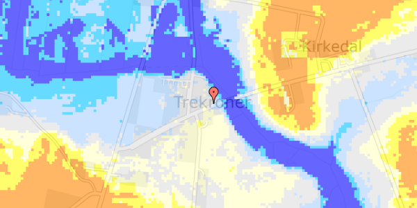 Ekstrem regn på Kirkedalsvej 19