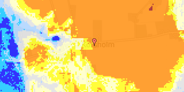 Ekstrem regn på Korsholmvej 16