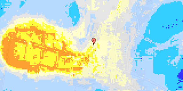 Ekstrem regn på Møllebanken 7