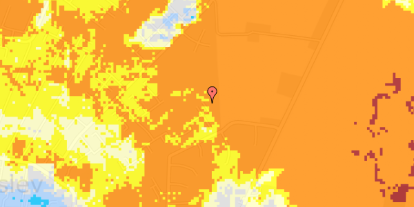 Ekstrem regn på Rugmarken 124