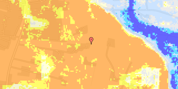 Ekstrem regn på Slettestrandvej 52