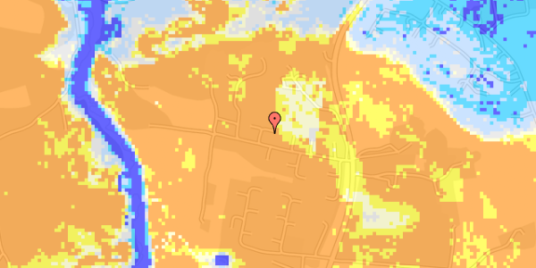 Ekstrem regn på Stenhusvej 22