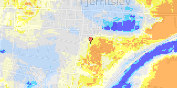 Ekstrem regn på Tennisvej 7A