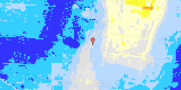 Ekstrem regn på Thorup Strandvej 39