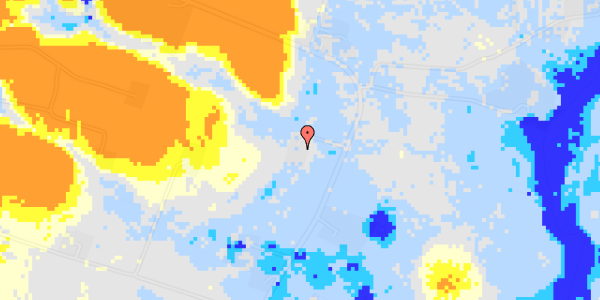 Ekstrem regn på Trustrupvej 96