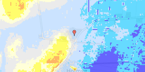 Ekstrem regn på Udmarksvej 2