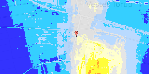 Ekstrem regn på Toftholmvej 24